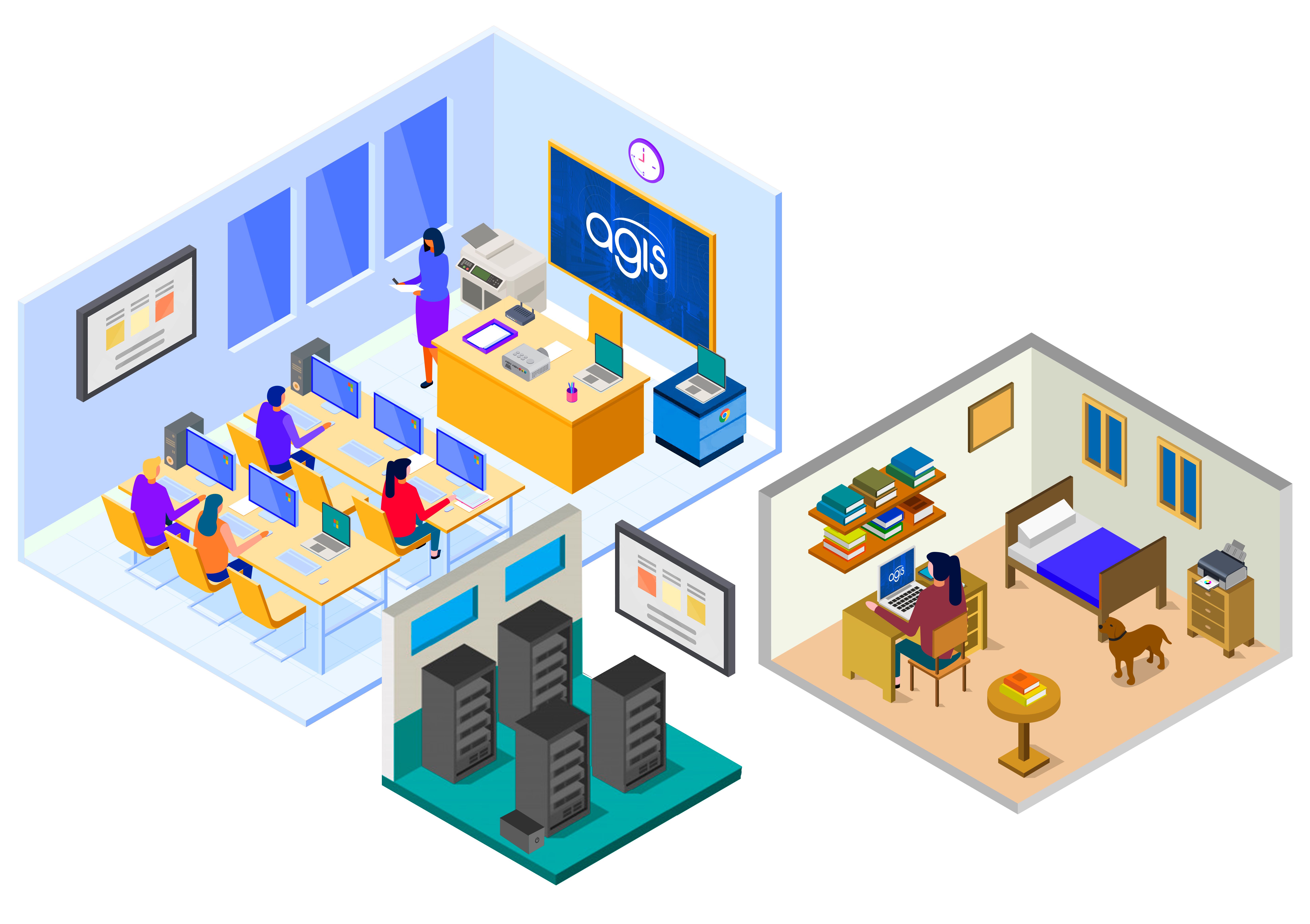 Distribuidora de informática: soluções completas para educação.