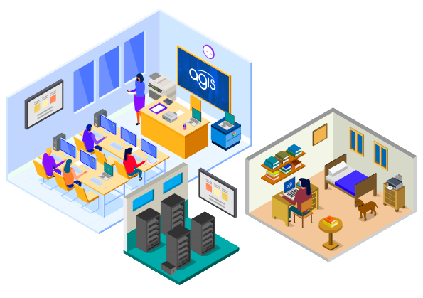 Distribuidores de informática. Equipamentos de tecnologia para educação.